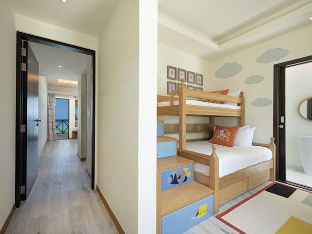 OBLU XPERIENCE AILAFUSHI OCEAN VIEW FAMILY ROOM KIDS AREA Gallery
