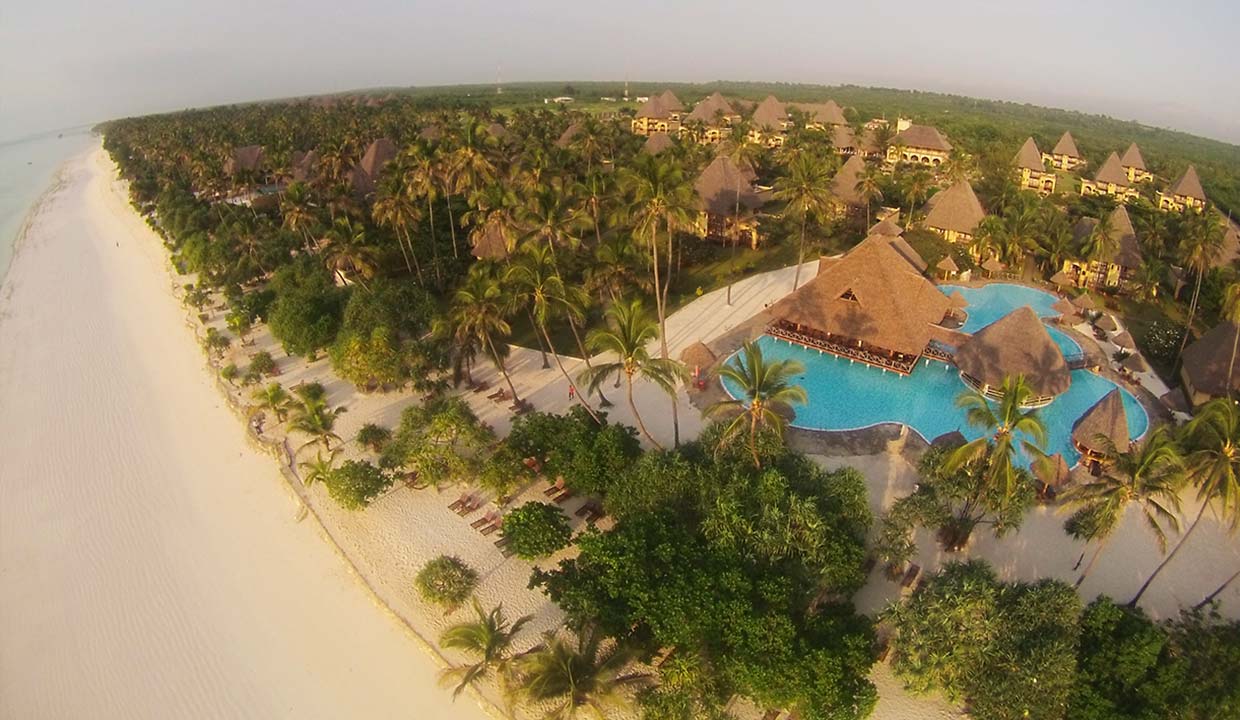 Neptune Pwani Beach Resort Spa Aerial View Top Gallery